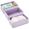 MDesign Kids Fabric Dresser Drawer/Closet Storage Organizer, 3 Pack -Decor Haven Shop GUEST b4e78ce5 fe53 4b19 9f38 c5b5115c8088