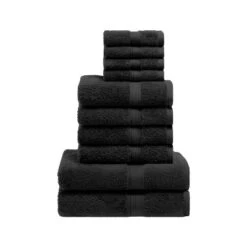 Premium Cotton 800 GSM Heavyweight Plush Luxury 10 Piece Bathroom Towel Set By Blue Nile Mills -Decor Haven Shop GUEST b4fd1cc2 aba9 4995 87b1 585a7d4be563