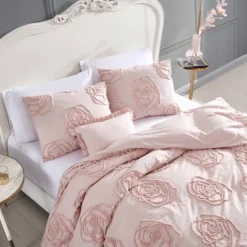 Rambling Rose Duvet Cover Bonus Set Pink - Betseyville -Decor Haven Shop GUEST b631bc36 7121 4831 b657 408d88ef9bb2