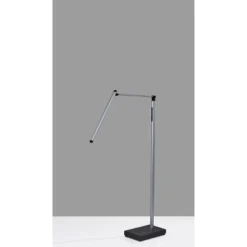 Lennox Floor Lamp (Includes LED Light Bulb) Black - Adesso -Decor Haven Shop GUEST b64ae8af 465e 4638 9591 8ff5e54ff9a7