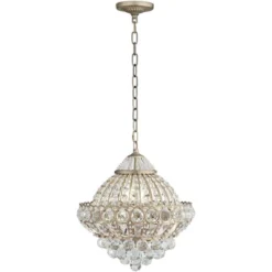 Vienna Full Spectrum Wallingford Antique Brass Chandelier 16" Wide French Crystal Glass 6-Light Fixture For Dining Room House Kitchen Island Entryway -Decor Haven Shop GUEST b72ce8d7 5639 4733 ac1a 50566a5ad079