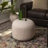 BirdRock Home Woven Knitted Indoor Or Outdoor Pouf - Natural -Decor Haven Shop GUEST b899e7df 294c 4638 8193 b2f43add3af2