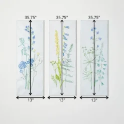 Sullivans Herb Inspired Wall Panel Set Of 3, 35.75"H Multicolored -Decor Haven Shop GUEST b948034c 69fd 412a ab8c af8c1e9e6fe1