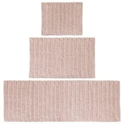 MDesign Soft Cotton Spa Mat Rug For Bathroom, Varied Sizes, Set Of 3 -Decor Haven Shop GUEST ba2e1c03 1efa 497d 8862 8bd087f3b397