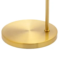 63" Kyra Pillar Shade Floor Lamp Gold - River Of Goods -Decor Haven Shop GUEST bb38c170 b2de 435e 8953 cafa1b88707f