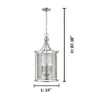 Verona 3 Light Foyer Silver - EGLO -Decor Haven Shop GUEST bb503a1e fcdb 442a 948d d806c9862426