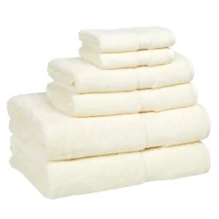 6pc Signature Solid Bath Towel Set - Cassadecor -Decor Haven Shop GUEST bb6774b0 c896 4c9b b47d 3d64fc6c7c79