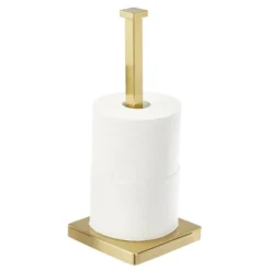 MDesign Modern Metal Free-Standing Toilet Paper Stand, Holds 3 Rolls -Decor Haven Shop GUEST bba91952 162a 47df 8aaf d9ce2cec6756