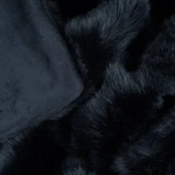 60"x50" Luxury Long Haired Faux Fur Throw Blanket Black - Yorkshire Home -Decor Haven Shop GUEST bbc9a521 aa8e 4d36 83a3 2c11eb4d426a