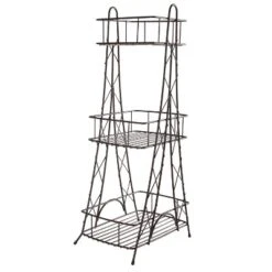 Three Tier Ville Des Lumieres Collection Eiffel Tower Spa Tower Bronze - ELLE DECOR -Decor Haven Shop GUEST bc0bdd30 e3ea 40c9 a40c 19ae812700b7