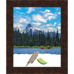 Amanti Art William Mottled Bronze Narrow Picture Frame -Decor Haven Shop GUEST bc71b9d4 f130 4231 8ce8 d5863db2a599