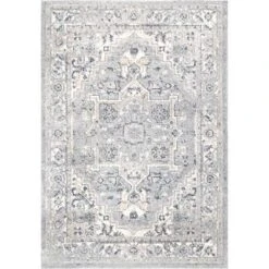 NuLOOM Gena Distressed Transitional Medallion Area Rug -Decor Haven Shop GUEST bd69c42f 27eb 4ef2 acc1 db407530ae94