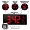 AcuRite 14.5" Digital Clock With Indoor Temperature Red -Decor Haven Shop GUEST bda63c63 8e92 4cf0 8cde 19d9a3990a4c