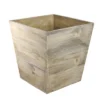 Allstate Floral 13.75" Country Rustic Natural Wood Storage Bin Container -Decor Haven Shop GUEST bddc0e84 7c82 4294 9cf9 aa91029bc27e