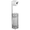 Home Basics Seville Free-Standing Dispensing Toilet Paper Holder, Satin Nickel -Decor Haven Shop GUEST be03a14c e7f0 4a31 97df 6b93bd828de9