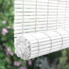 96" X 72" Outdoor Oval Vinyl Cord-Free PVC Rollup Blinds White - Radiance -Decor Haven Shop GUEST bfe110e6 61ee 4b7d a01f 02806c8ce23d