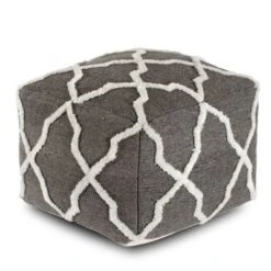 B Sides Moroccan Inspired Pouf - Anji Mountain -Decor Haven Shop GUEST c01b0ab9 60a4 496f b00b c3d421501add