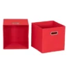 Household Essentials 11" Set Of 6 Storage Bins Regal Red -Decor Haven Shop GUEST c11de762 492c 49d9 877f 819d05b57007