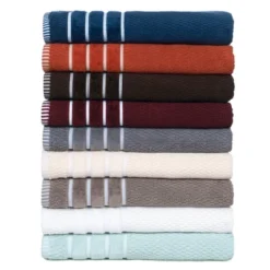 6pc Combed Cotton Bath Towel Set - Yorkshire Home -Decor Haven Shop GUEST c156c1c7 5421 471c afb5 25c056a5e3f3