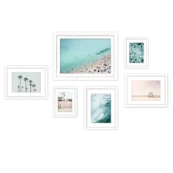 (Set Of 6) Framed Prints Gallery Wall Art Set Simple Beach Photography By Sisi And Seb - Americanflat -Decor Haven Shop GUEST c1834f30 9d36 4855 8bc4 8a6bc194211e