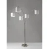 82" Trinity 5-Arm Arc Lamp Steel - Adesso -Decor Haven Shop GUEST c27b2393 3300 4164 a779 48eba6f499e7