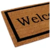 BirdRock Home Welcome Coir Doormat - 18 X 30" - (tan,black) "Welcome" -Decor Haven Shop GUEST c2a89a64 166a 45be a91b 795748e7464f