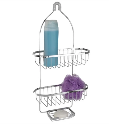 Home Basics Chrome Plated Steel Shower Caddy -Decor Haven Shop GUEST c2f74040 6edd 41ad 99c3 9b25708d86de