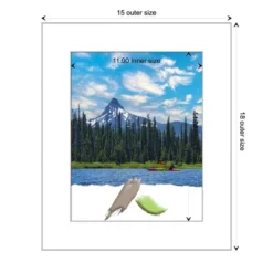 Amanti Art Wedge White Picture Frame -Decor Haven Shop GUEST c52c0e0d fa83 41b5 9df5 4e49731008ed