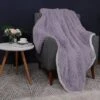 PiccoCasa Luxury Shaggy Soft Warm For Sofa Bed Faux Fur Blanket Purple Queen 1 Pc -Decor Haven Shop GUEST c57e0c16 d3f4 4a1a 9583 1bca8e0fc6a0