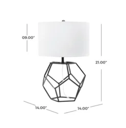 NuLOOM Midora 21" Iron Table Lamp -Decor Haven Shop GUEST c66abf10 2470 4c8c b020 65ff83deebaa