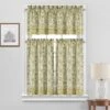 2pk 52"x36" Paisley Verveine Window Tiers Green - Waverly -Decor Haven Shop GUEST c7593064 4be4 4e44 a899 c97c9bed2864