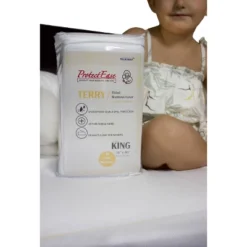 Terry Fitted Mattress Protector - ProtectEase -Decor Haven Shop GUEST c80fd583 668a 455f 8639 69a1426d7697