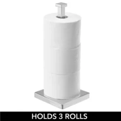 MDesign Modern Metal Free-Standing Toilet Paper Stand, Holds 3 Rolls -Decor Haven Shop GUEST c842c4a9 89b8 48af 99a6 ad24b9441428