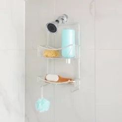 2 Tier Venus Rust Proof Shower Caddy Aluminum - Better Living Products -Decor Haven Shop GUEST c8b19fe9 37cd 4c84 9c26 1aecc6646d26