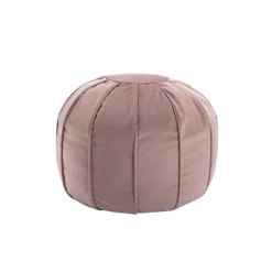 20" Round Pouf Ottoman - WOVENBYRD -Decor Haven Shop GUEST cb972a6d 7a80 4b09 8a9b a24ecf55916e