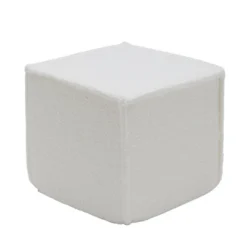 19" Square Pouf Ottoman - WOVENBYRD -Decor Haven Shop GUEST cc532ccb 3b88 487e 9d30 dc58e2a4aec9