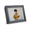 9.7" Mason Luxe Pebble Digital Photo Frame Black - Aura Home -Decor Haven Shop GUEST cc9b593f ba58 4c7c a9a2 0cfdc81adba0