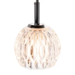 Lanson Pendant Chrome/Clear - Safavieh -Decor Haven Shop GUEST cd0c2a03 6e2b 4158 940e 5d42c57db0f6