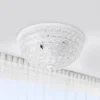 2pk 2-Light Crystal Glam Ceiling Flush Mount Pendants White - Lalia Home -Decor Haven Shop GUEST cd73fbf4 4401 4635 8cc5 2dd58d00ac82