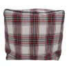 Saro Lifestyle Plaid Pouf, 20"x20"x14" Square, Multi -Decor Haven Shop GUEST cfa4bec6 0b2b 49b4 a7c6 6106129203d0