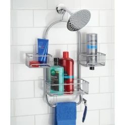 MDesign Metal Large Bath Tub & Shower Caddy, Hanging Storage Organizer -Decor Haven Shop GUEST d2d554a2 2d4e 496f 8847 31455aafebcc