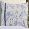 Saffi Reversible Pillow Sham King 20" X 36" Blue By Greenland Home Fashion -Decor Haven Shop GUEST d6236783 196a 4d07 bea5 836ff69daee4