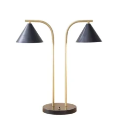 Jayda Ceramic (Includes LED Light Bulb) Table Lamp Navy - Ink+Ivy -Decor Haven Shop GUEST d6386dc3 c1bd 4d50 9789 ebdb8430556d