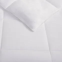 Cotton Sateen Down Alternative Comforter Level 1 Warm 3M Thinsulate Year Round Warmth (Twin) White -Decor Haven Shop GUEST d6652521 a75d 4388 bcf9 2c0fa4866f8c