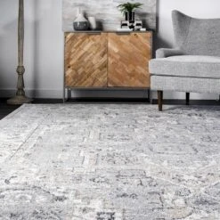 NuLOOM Gena Distressed Transitional Medallion Area Rug -Decor Haven Shop GUEST d8db3eca 324b 4110 9a18 20aa58a0fbab