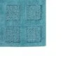 Square Honeycomb 100% Cotton Reversible Bath Rug Aqua By Knightsbridge -Decor Haven Shop GUEST da30394e 27eb 4261 a0a9 34b603cf3fce