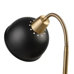 20" Zuri Clip-Arm Table Lamp With Shade Black - Globe Electric -Decor Haven Shop GUEST db395e25 6961 48ea 96af 31b56e0ac459