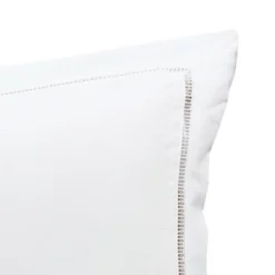 Standard 2pk Hemstitch Pillow Sham White - Luxury Hotel -Decor Haven Shop GUEST dc387f2e a3fe 44e7 be5e 5eb549f8a3d3