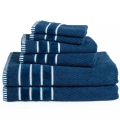 6pc Combed Cotton Bath Towel Set - Yorkshire Home -Decor Haven Shop GUEST dd0110f2 2049 426c 813e 5121695e95d0