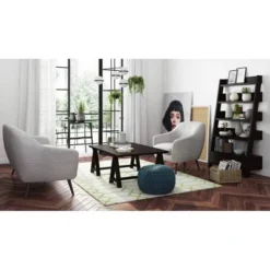 Vanessa Round Pouf - Wyndenhall -Decor Haven Shop GUEST dd0590db e201 4f6b af12 3fee7ef41352